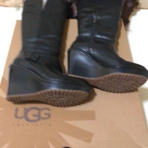 UGG PLATFORM WEDGE BOOTS